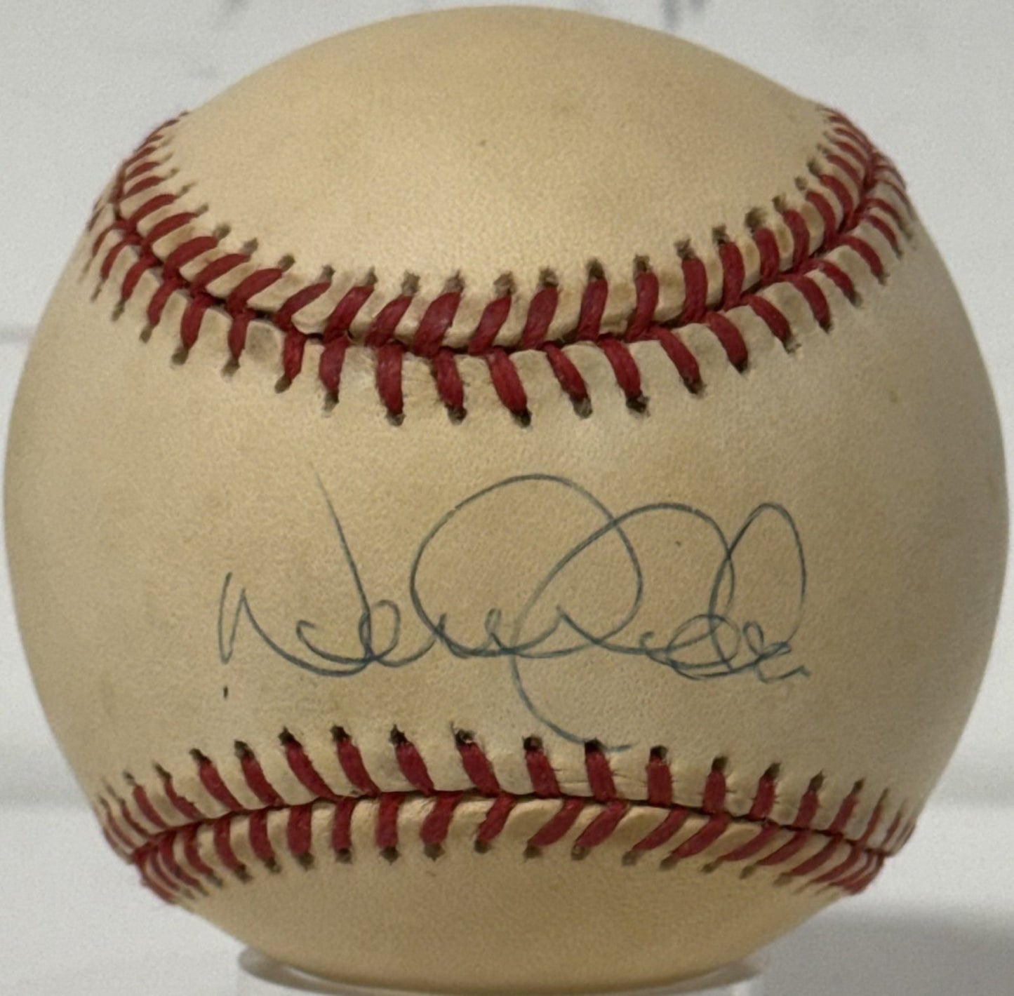 Derek Jeter Signed 1996 Official World Series Baseball HOF NY Yankees Auto COA