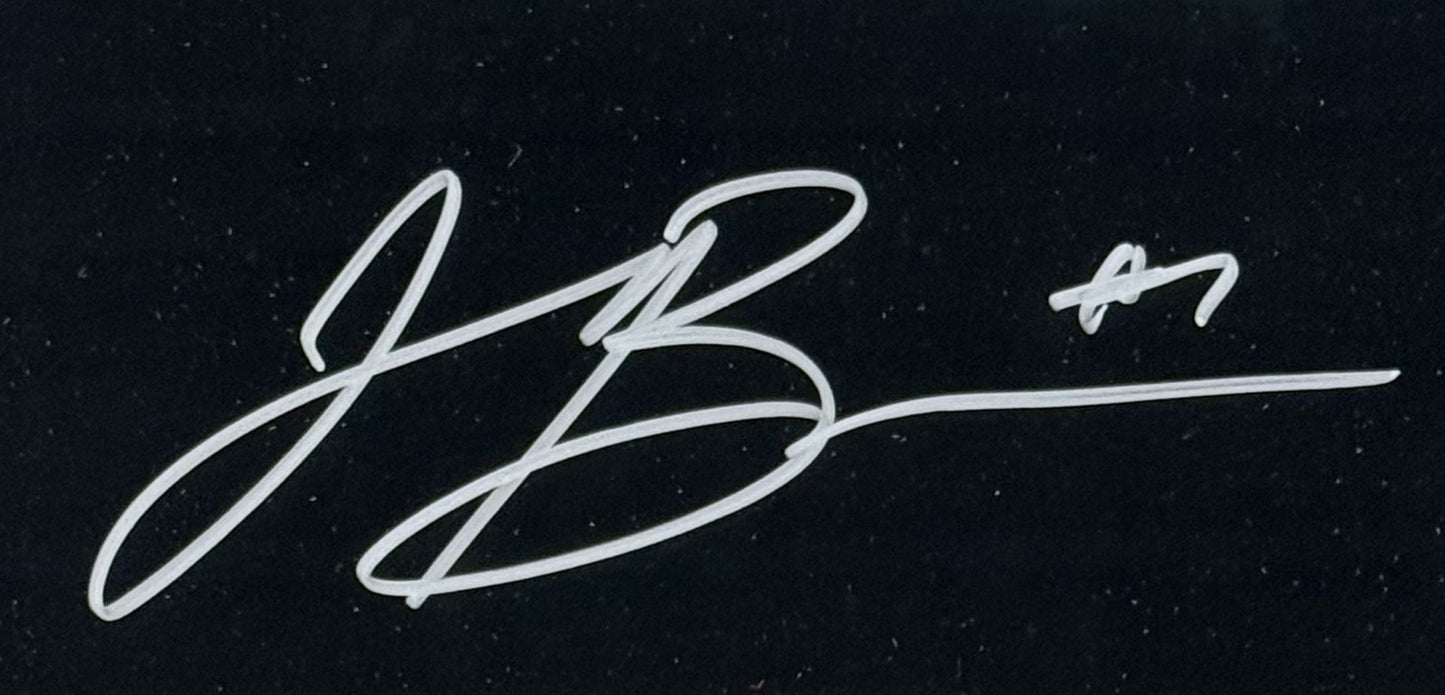 Jalen Brunson Signed 16x20 Framed Photo Villanova Auto Knicks Finals MVP JSA COA