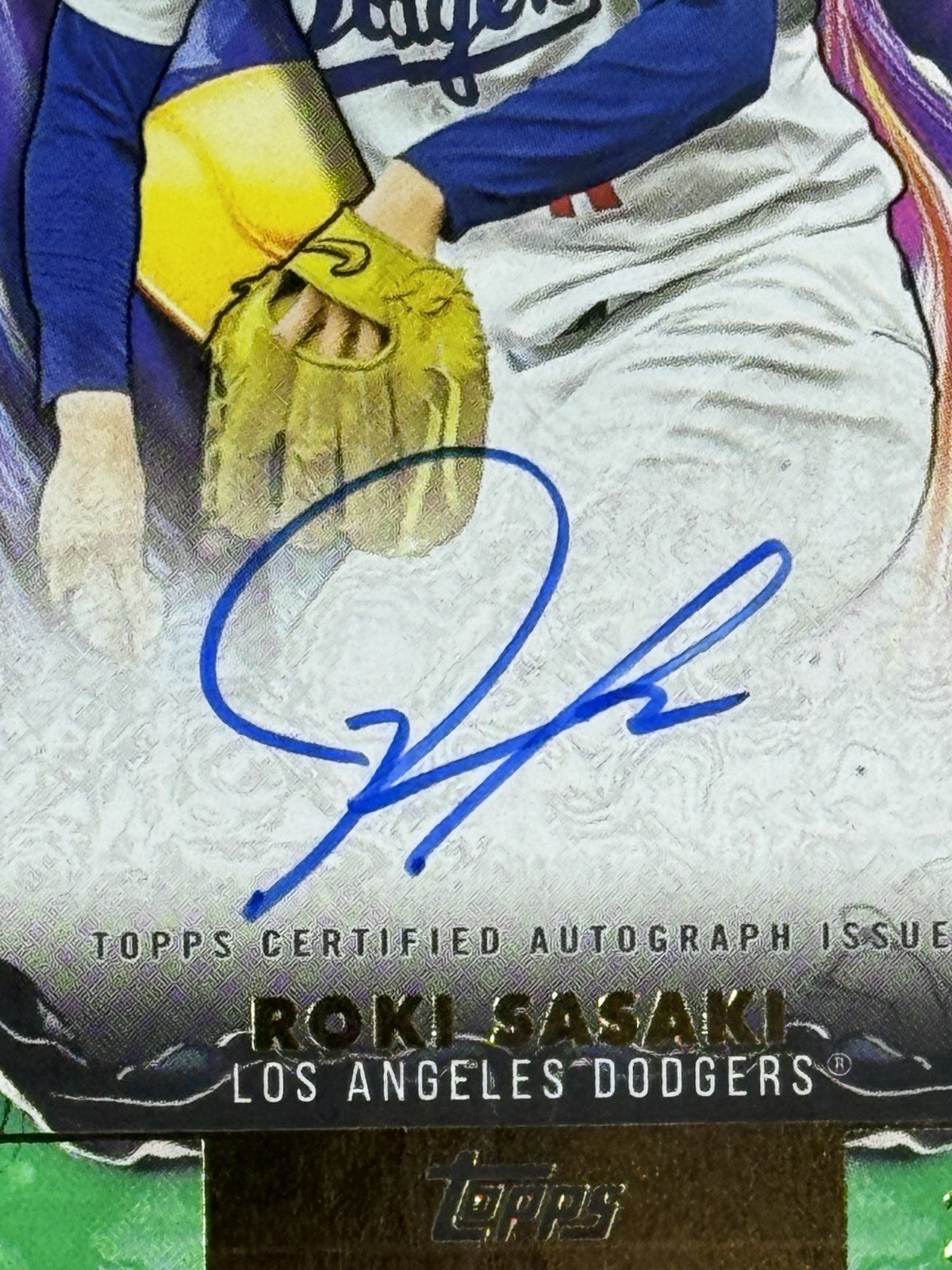 2025 Topps Inception Roki Sasaki Rookie Auto LE  /75 #RESA-RS LA Dodgers RC Mint