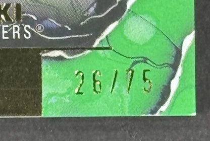 2025 Topps Inception Roki Sasaki Rookie Auto LE  /75 #RESA-RS LA Dodgers RC Mint