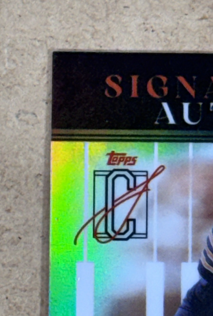 Topps 2025 Signature Class Caleb Williams Auto #SCL-CW Chicago Bears QB Mint