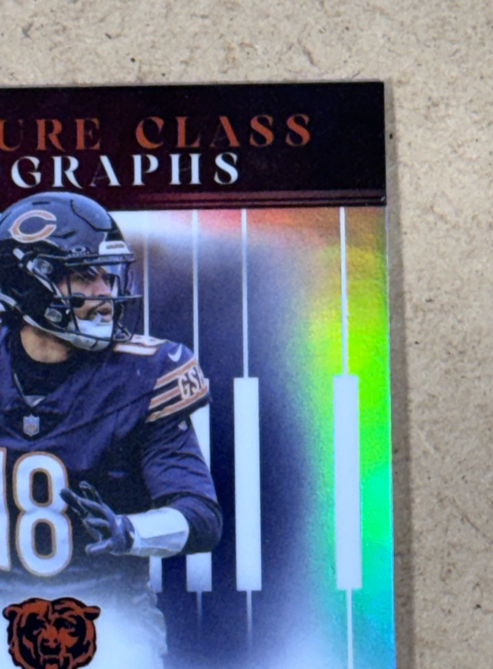 Topps 2025 Signature Class Caleb Williams Auto #SCL-CW Chicago Bears QB Mint