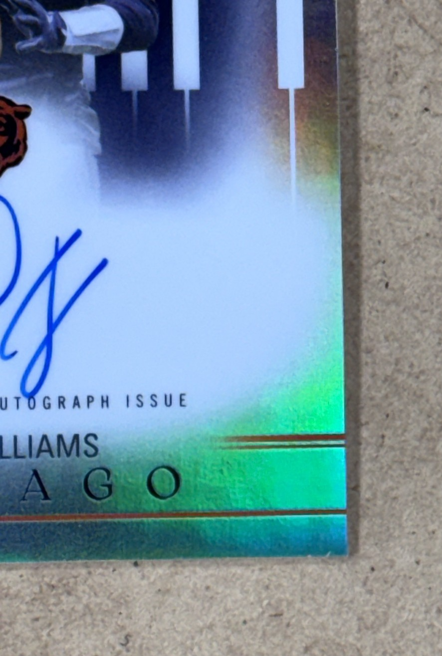 Topps 2025 Signature Class Caleb Williams Auto #SCL-CW Chicago Bears QB Mint