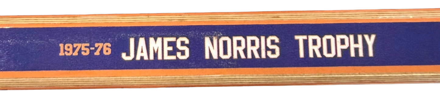 Denis Potvin #5 NY Islanders Career Stat Hockey Stick /250 4x Stanley Cup HOF