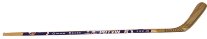 Denis Potvin #5 NY Islanders Career Stat Hockey Stick /250 4x Stanley Cup HOF