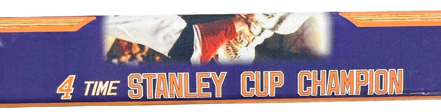 Denis Potvin #5 NY Islanders Career Stat Hockey Stick /250 4x Stanley Cup HOF