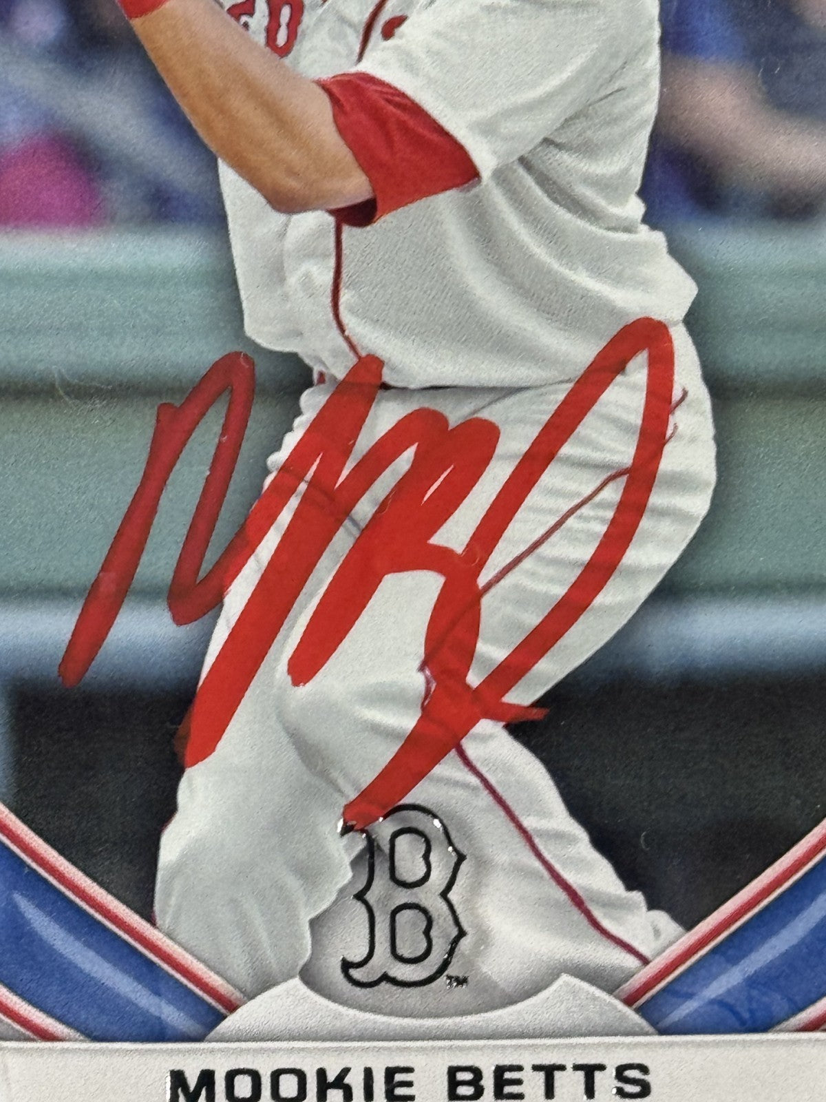 2014 Topps Bowman Mookie Betts Signed RC Auto Grade PSA 10 Gem MT Dodgers Rookie