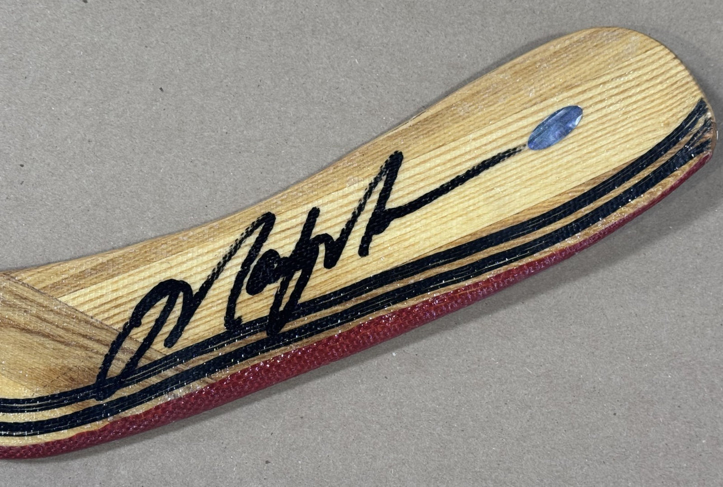 Mark Messier Signed TPS Game Model Stick Auto Steiner Holo COA NY Rangers HOF