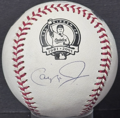 Cal Ripken Jr Signed Commemorative Official MLB Baseball Auto MLB Holo Orioles