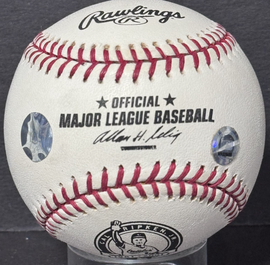 Cal Ripken Jr Signed Commemorative Official MLB Baseball Auto MLB Holo Orioles
