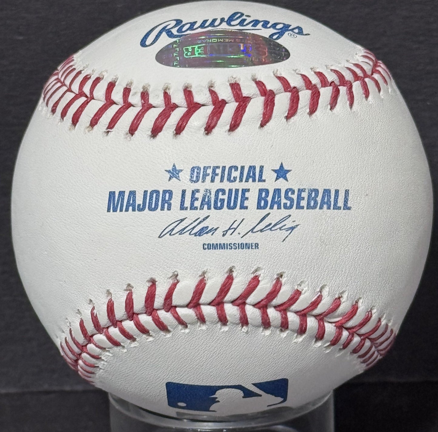 Phil Niekro Signed Official MLB Baseball HOF 97 Auto MLB Holo ATL Braves w/Case