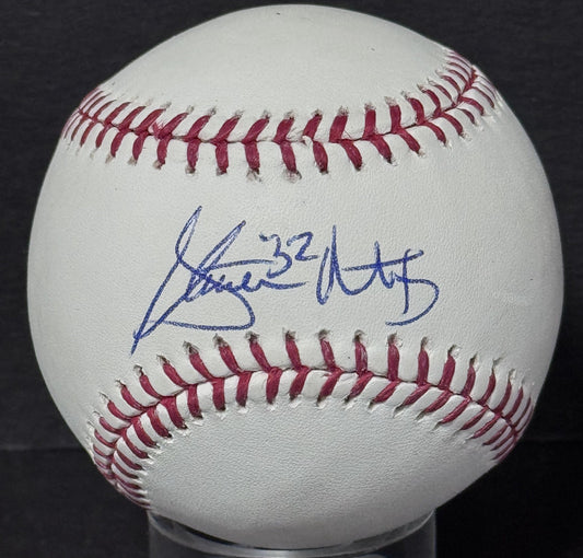 Steven Matz Signed Official MLB Baseball Auto MLB Holo COA NY Mets TB Rays