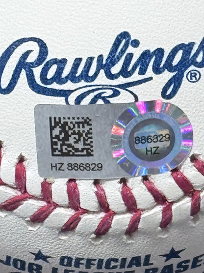 Steven Matz Signed Official MLB Baseball Auto MLB Holo COA NY Mets TB Rays