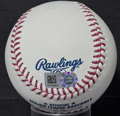 Steven Matz Signed Official MLB Baseball Auto MLB Holo COA NY Mets TB Rays