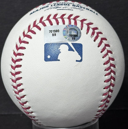 Philip Hughes Signed Official MLB Baseball Auto Steiner MLB Holo COA NY Yankees