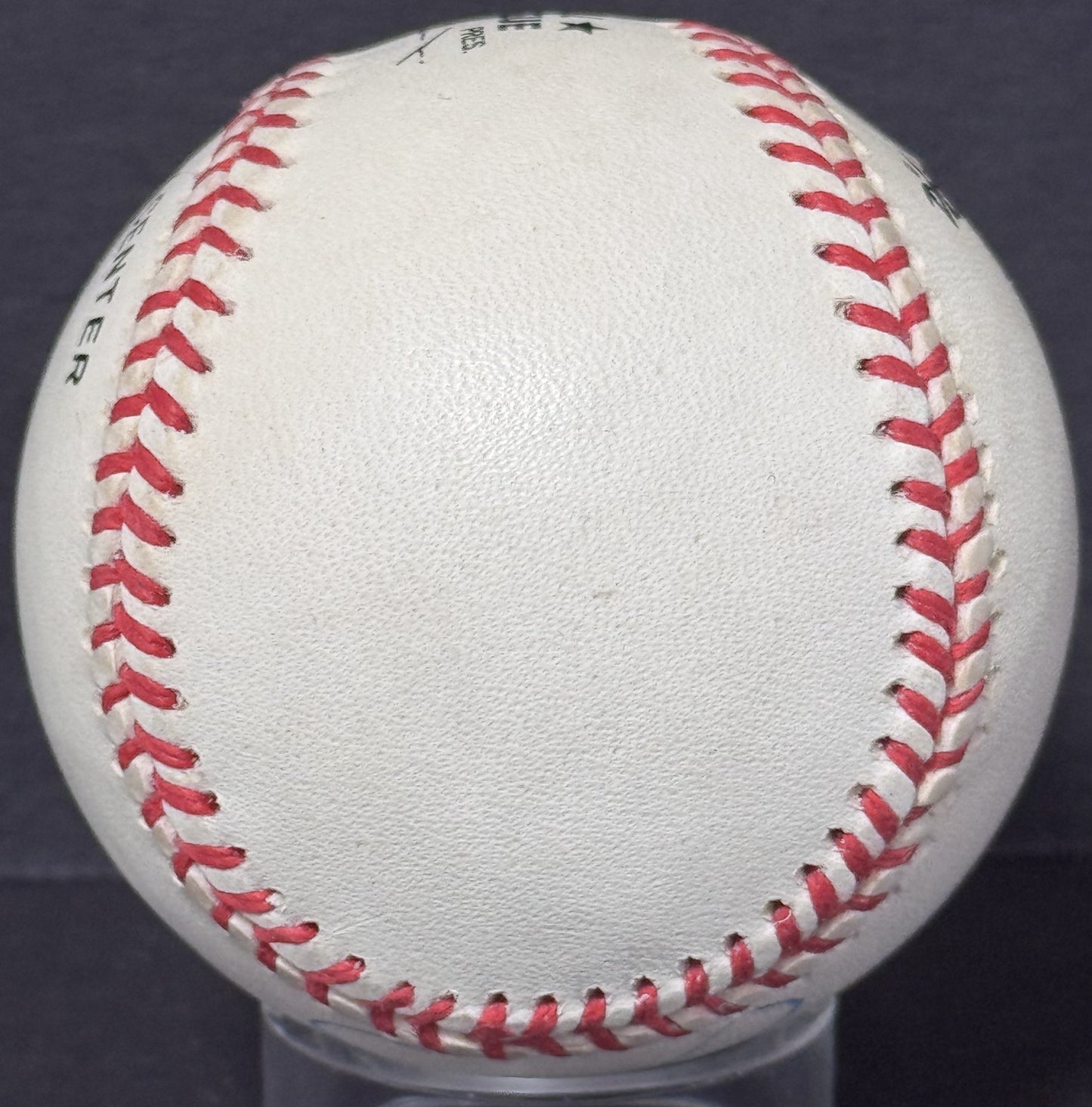 Ernie Banks Signed Official NL (Coleman Jr Pres) Baseball Auto PSA COA Cubs HOF