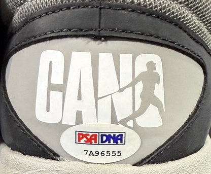 Robinson Cano Signed Game Used New Balance Cleats Sz 13 Mariners Auto PSA COA