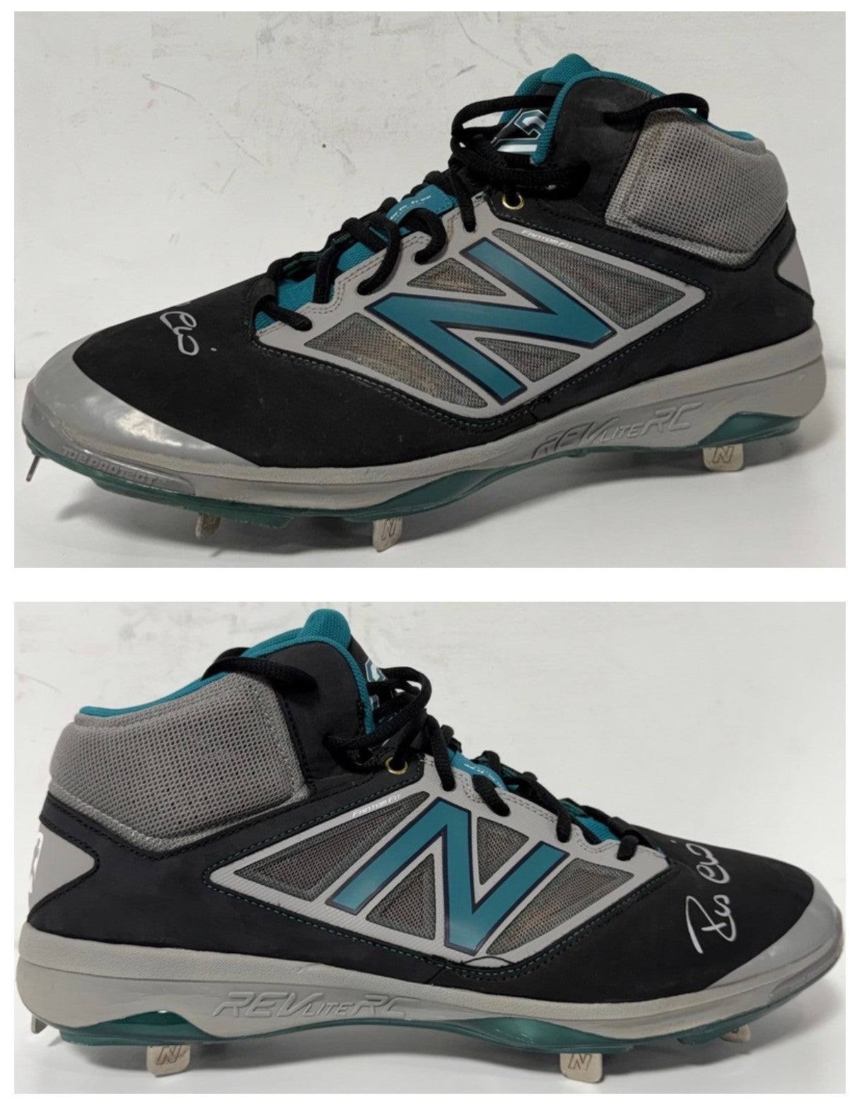 Robinson Cano Signed Game Used New Balance Cleats Sz 13 Mariners Auto PSA COA
