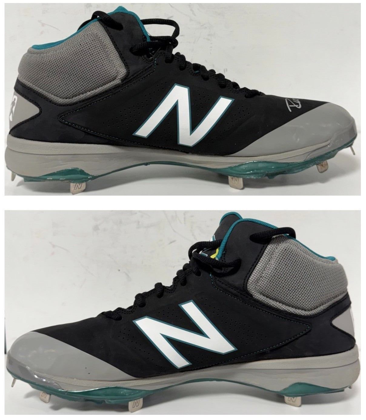 Robinson Cano Signed Game Used New Balance Cleats Sz 13 Mariners Auto PSA COA