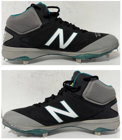 Robinson Cano Signed Game Used New Balance Cleats Sz 13 Mariners Auto PSA COA