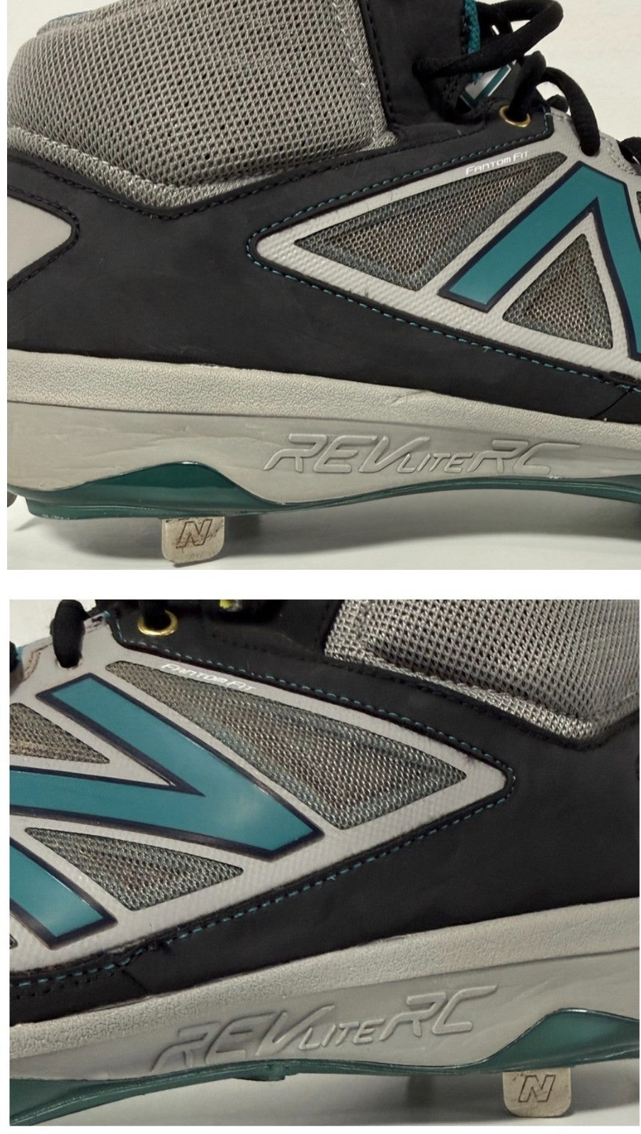 Robinson Cano Signed Game Used New Balance Cleats Sz 13 Mariners Auto PSA COA