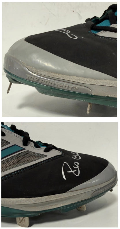 Robinson Cano Signed Game Used New Balance Cleats Sz 13 Mariners Auto PSA COA