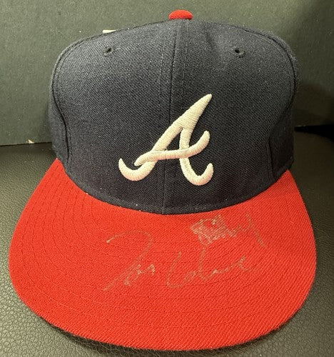 Tom Glavine Hof Steve Avery Signed New Era Pro Game Hat Braves NWT Auto PSA Coa