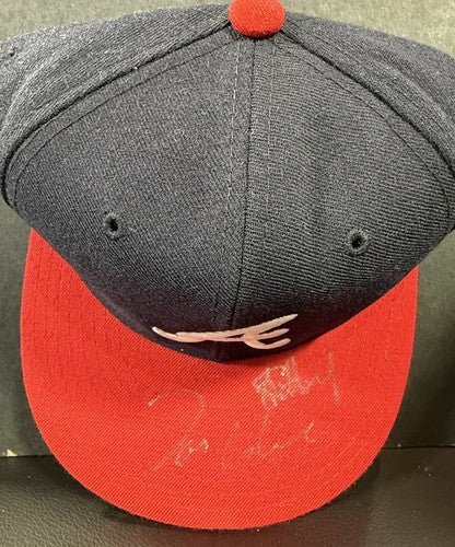 Tom Glavine Hof Steve Avery Signed New Era Pro Game Hat Braves NWT Auto PSA Coa