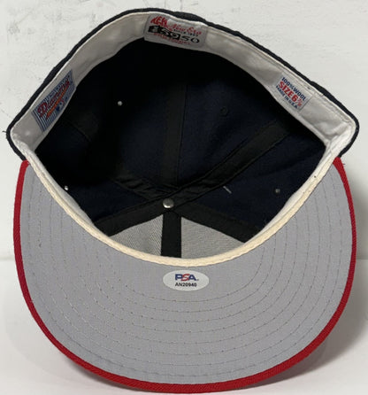 Tom Glavine Hof Steve Avery Signed New Era Pro Game Hat Braves NWT Auto PSA Coa