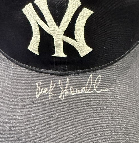 Buck Showalter Ny Yankees Manager Signed Genuine MLB Snapback Hat 2 Auto PSA COA
