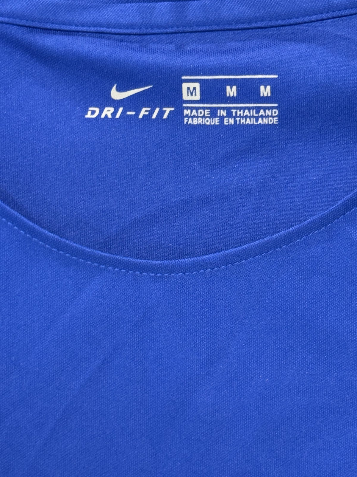 Ronaldinho Signed Nike Blue Brazil National Team Soccer Jersey Sz M Auto BAS COA