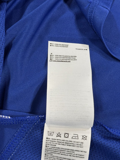 Ronaldinho Signed Nike Blue Brazil National Team Soccer Jersey Sz M Auto BAS COA