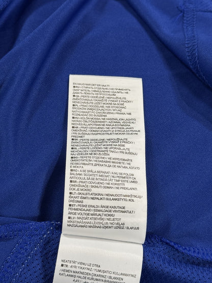 Ronaldinho Signed Nike Blue Brazil National Team Soccer Jersey Sz M Auto BAS COA