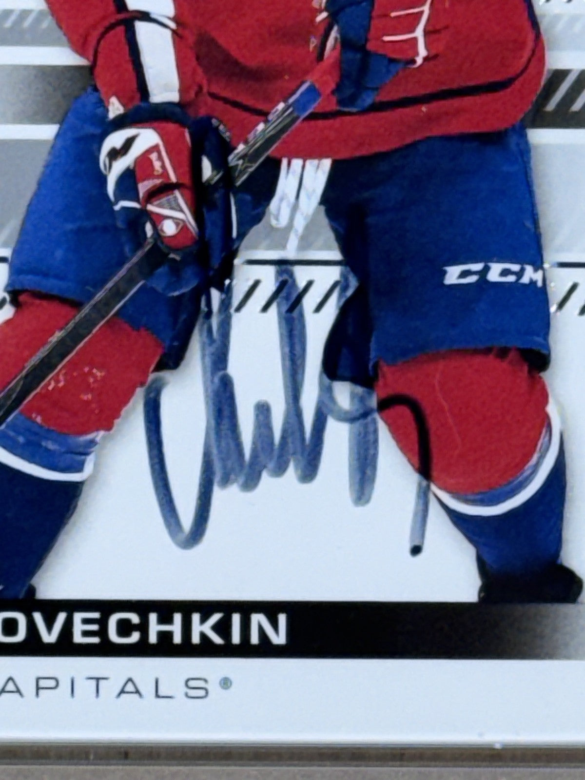 2019 UD SP Alexander Ovechkin Signed Card #100 PSA Mint 9 Auto 10 Capitals
