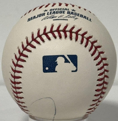 Tommy Morrison Signed Official MLB Baseball The Duke Auto WBO Champion Rocky COA