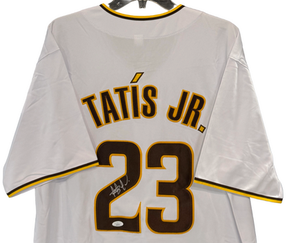Fernando Tatis Jr Signed #23 Baseball Jersey San Diego Padres Auto JSA COA