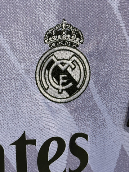 Karim Benzema Signed Adidas Real Madrid 2022/23 Away Jersey Auto BAS COA Size L