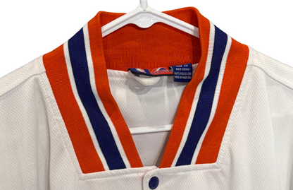 NY Knicks Vintage Majestic NBA Authentic Team Button Jacket Mens Size XXL NWOT