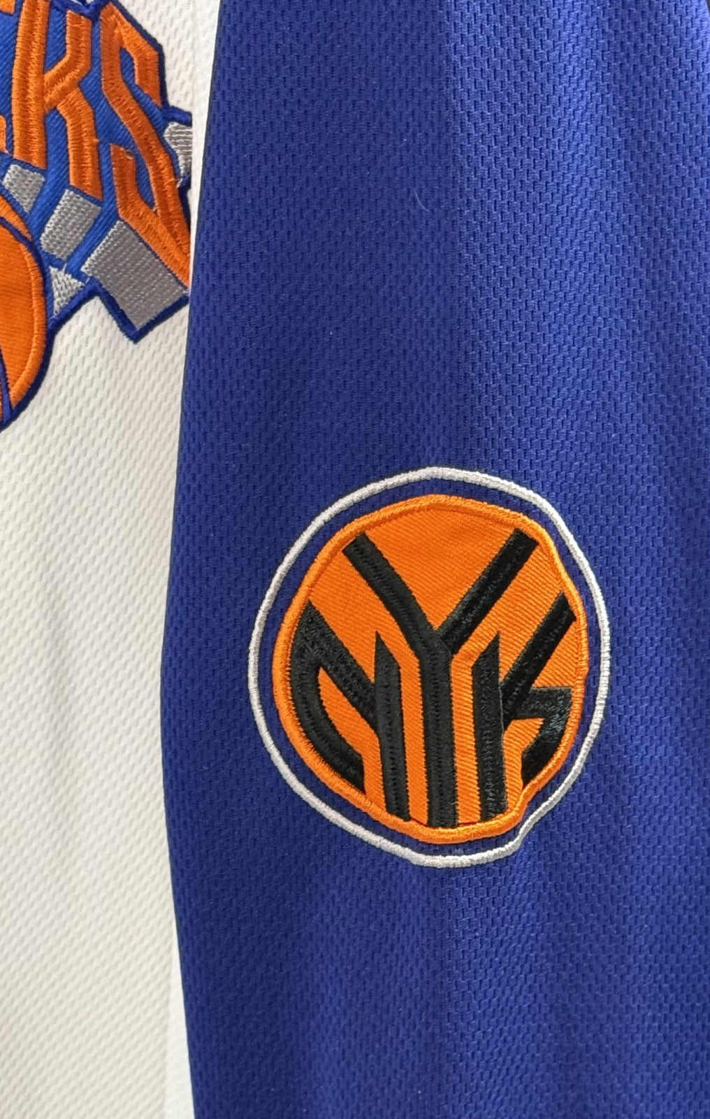 NY Knicks Vintage Majestic NBA Authentic Team Button Jacket Mens Size XXL NWOT