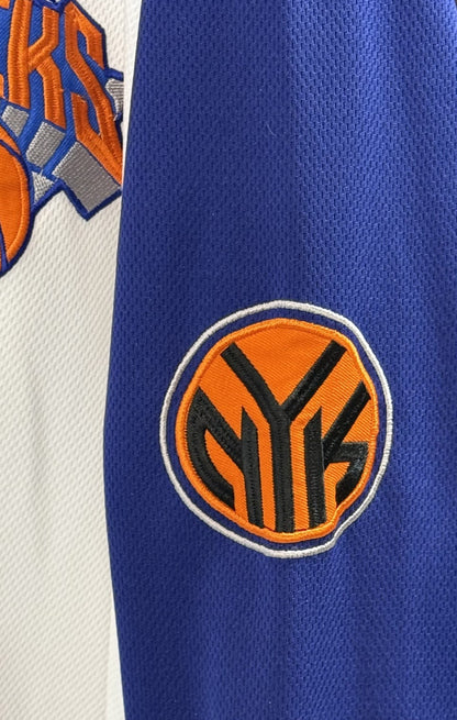 NY Knicks Vintage Majestic NBA Authentic Team Button Jacket Mens Size XXL NWOT