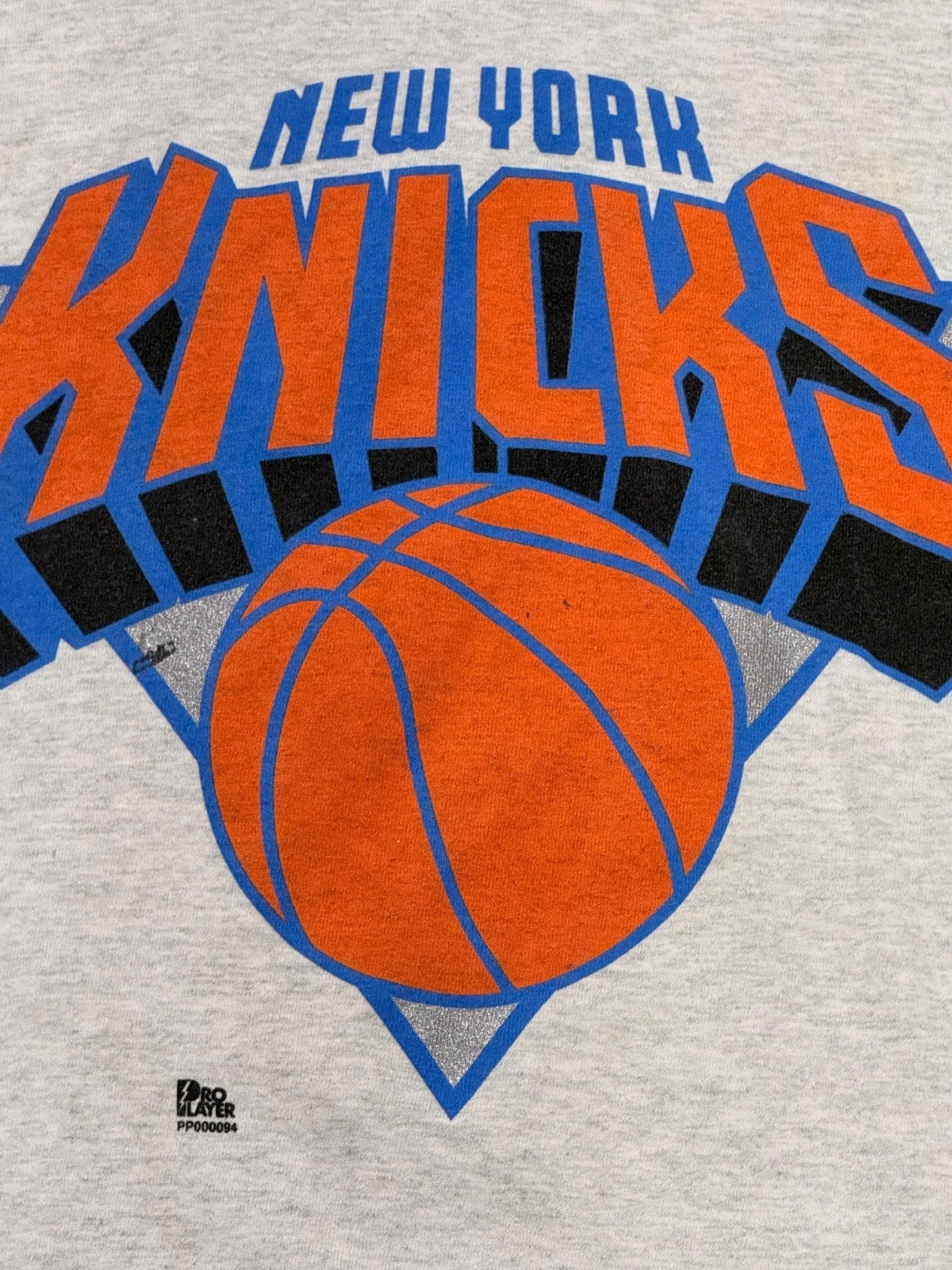 New York Knicks Vintage Pro Player T Shirt Signed Walter McCartey Sz Xl Rare