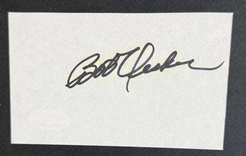 Bob Uecker Milwaukee Brewers Mr Baseball Signed 3x5 Index Card Mint Auto Psa Coa