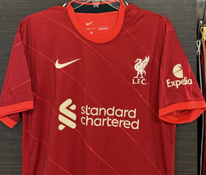 Luis Diaz Signed Nike Liverpool Home 2021/22 Jersey Auto BAS COA Size L