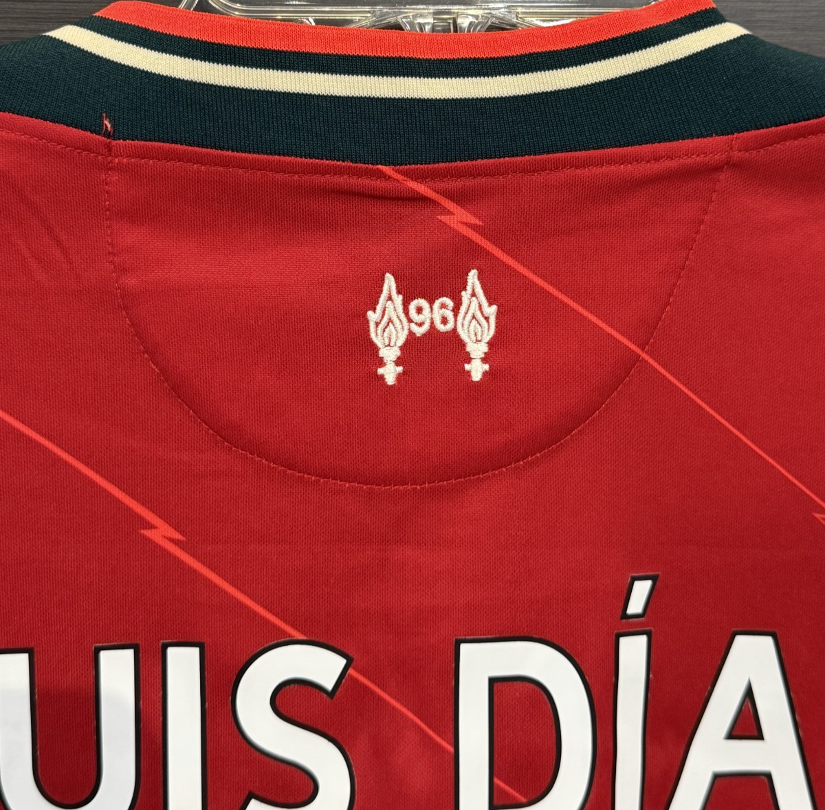 Luis Diaz Signed Nike Liverpool Home 2021/22 Jersey Auto BAS COA Size L