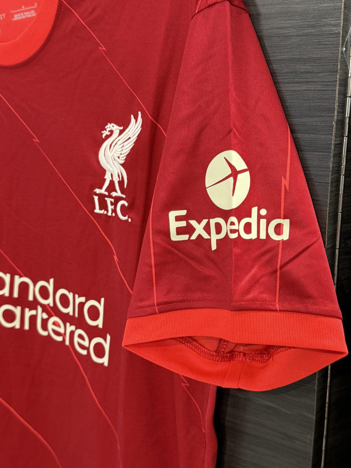 Luis Diaz Signed Nike Liverpool Home 2021/22 Jersey Auto BAS COA Size L