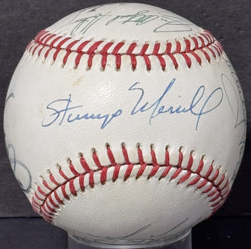 1980s NY Yankees Signed NL Baseball Mickey Mantle Ford 11 Auto PSA LOA 3 HOF