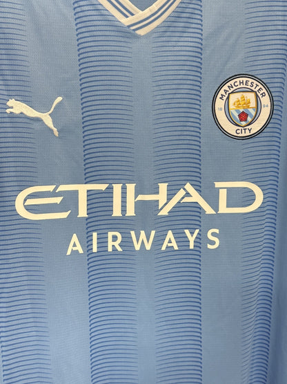 Phil Foden Signed Puma Manchester City Jersey Auto BAS COA Size L
