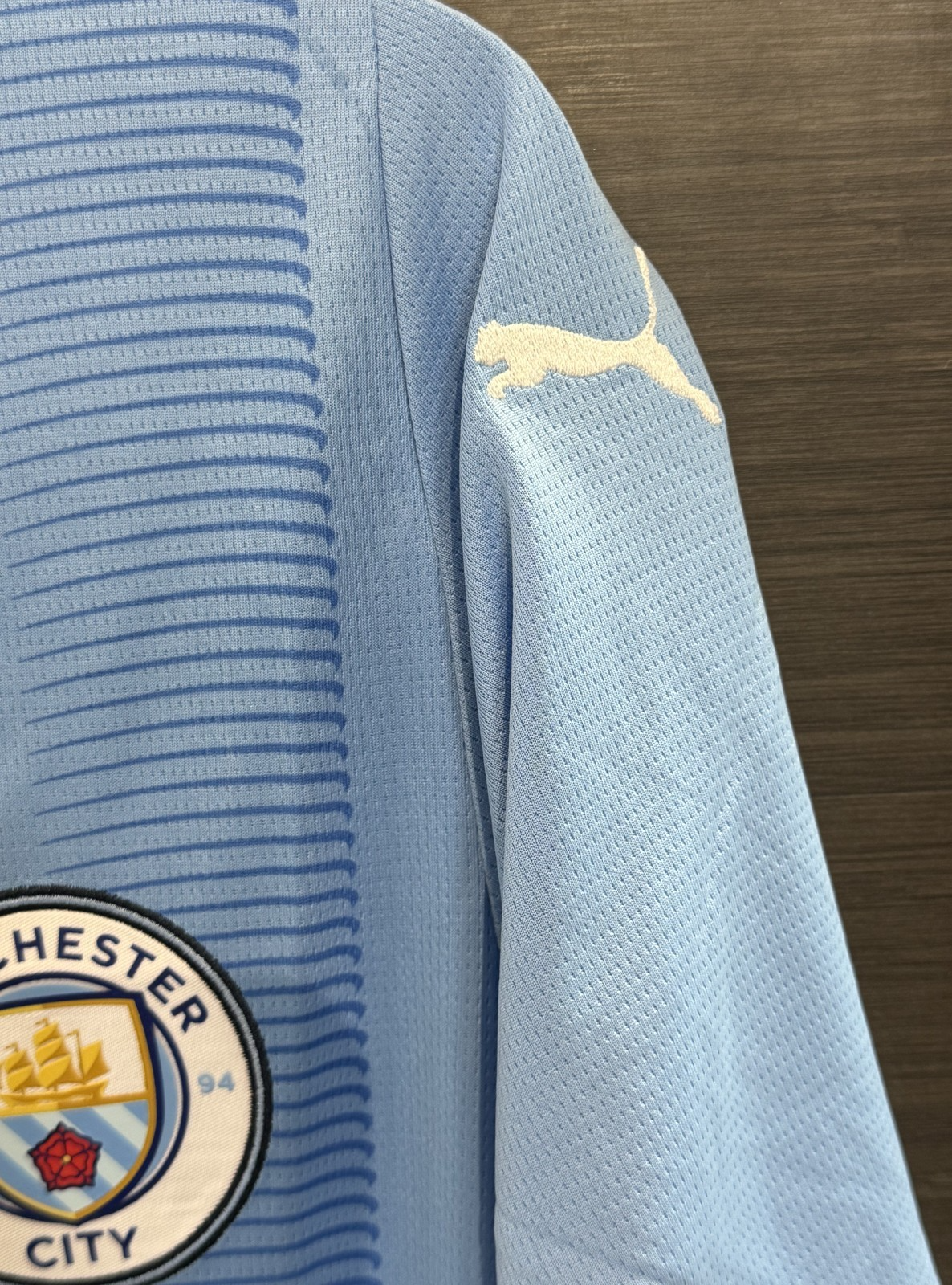 Phil Foden Signed Puma Manchester City Jersey Auto BAS COA Size L