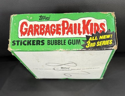 1986 Garbage Pail Kids 3rd Series Full Box 48 Unopened Sealed Packs Nice Box