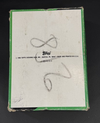 1986 Garbage Pail Kids 3rd Series Full Box 48 Unopened Sealed Packs Nice Box